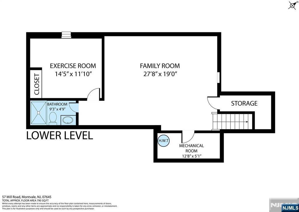 57 Mill Road Park Ridge, NJ 07656 - Photo 41 of 50 a picture of a park with an bench
