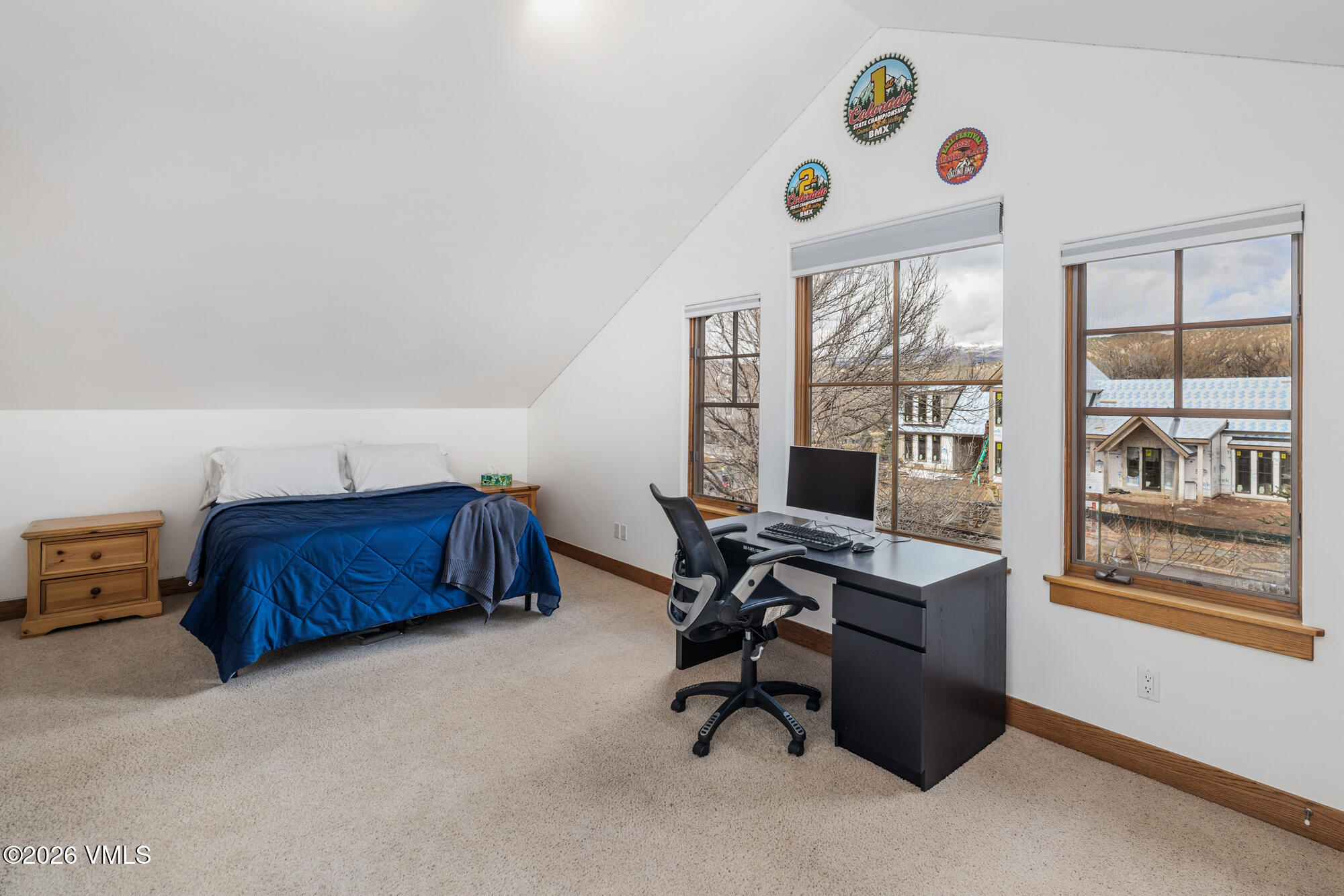 2044 Eagle Ranch Road Eagle, CO 81631 - Photo 20 of 39 a view of a workspace with furniture and a window