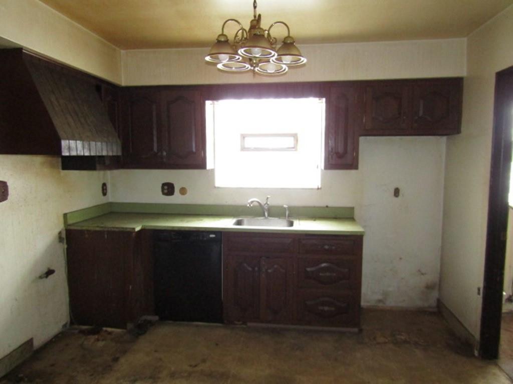 219 Camp Avenue Braddock, PA 15104 - Photo 14 of 27 a view of a kitchen with a sink and dishwasher cabinets