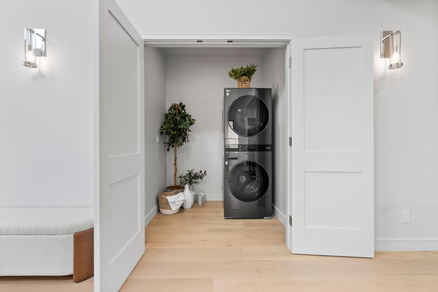 829 Sutter Avenue Sunnyvale, CA 94086 - Photo 28 of 36 a view of washer and dryer in a utility room