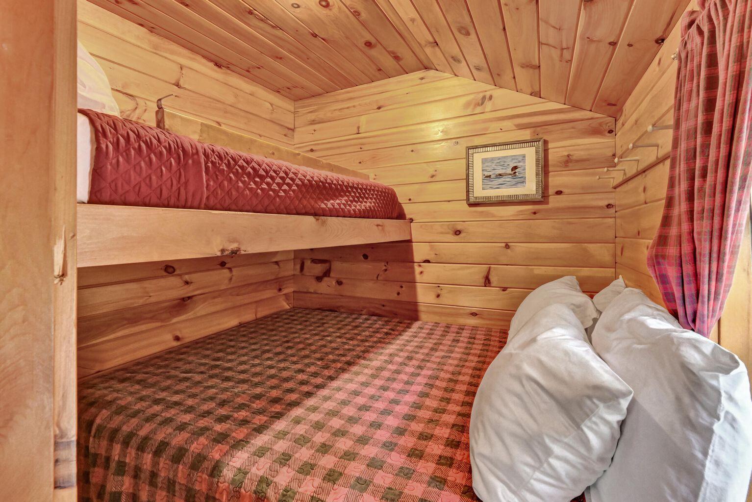 15 Wilson Pond Road, Unit 2 Greenville, ME 04441 - Photo 12 of 13 Wilson Pond cabins indian pond bedroom