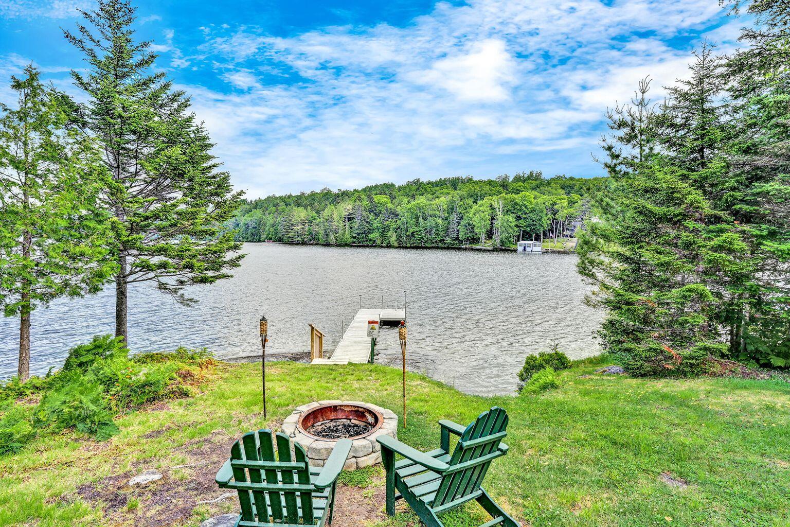 15 Wilson Pond Road, Unit 2 Greenville, ME 04441 - Photo 2 of 13 Wilson Pond cabin Indian Pond firepit an