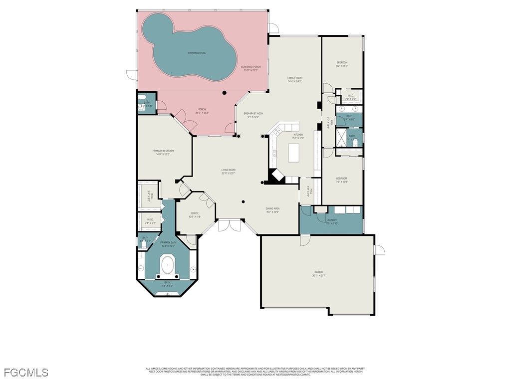 6135 Calusa Rdg Trail Bokeelia, FL 33922 - Photo 45 of 46 a picture of a bathroom with a sink and mirror