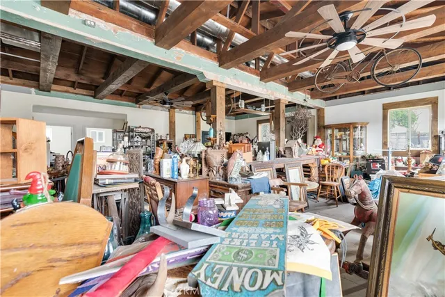 a view of a room with lots of stuff