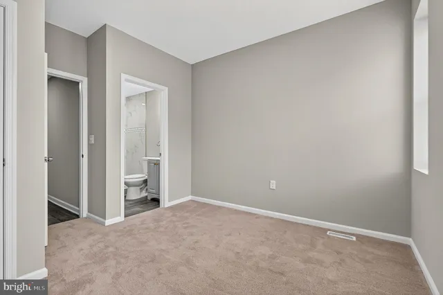 a view of empty room