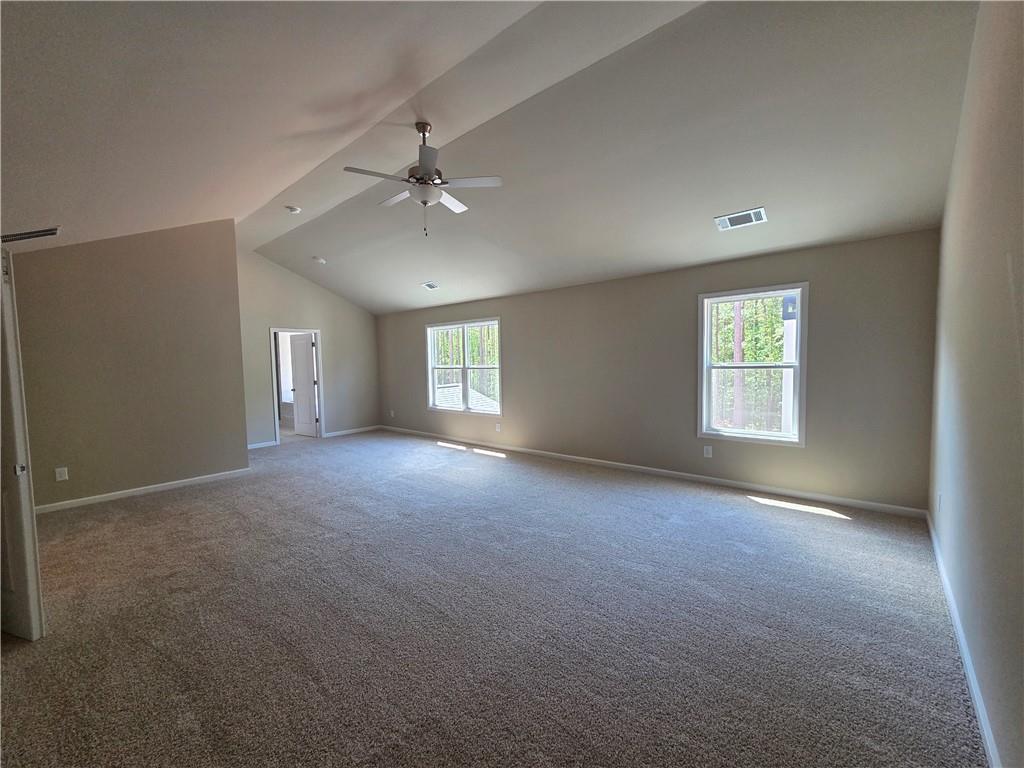 293 Meadows Drive Bethlehem, GA 30620 - Photo 29 of 34 a view of empty room with windows and ceiling fan