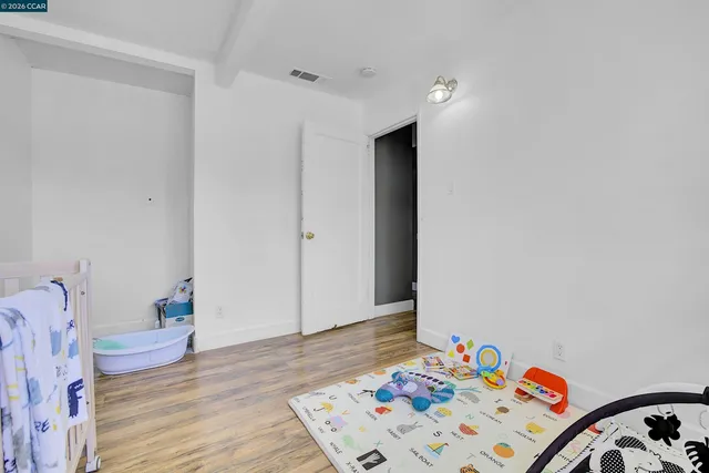 a room that has a table in it