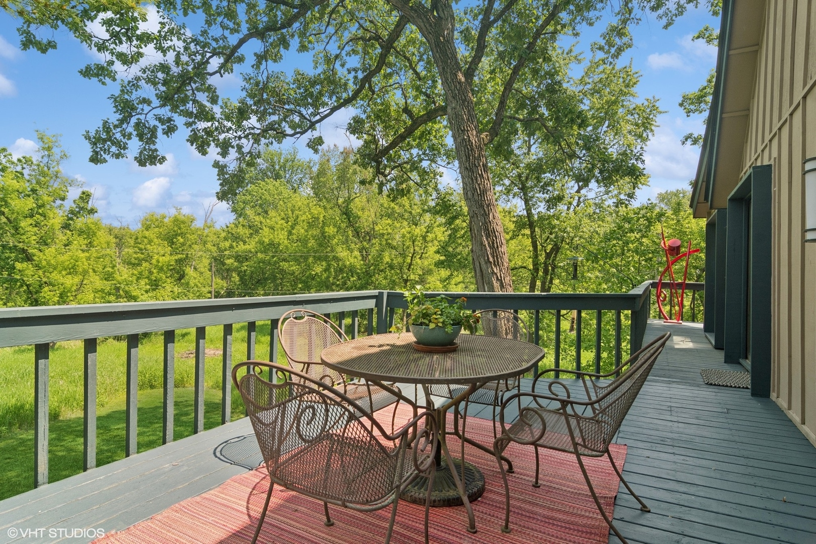 284 Oxford Road North Barrington, IL 60010 - Photo 8 of 48 a view of a balcony with furniture