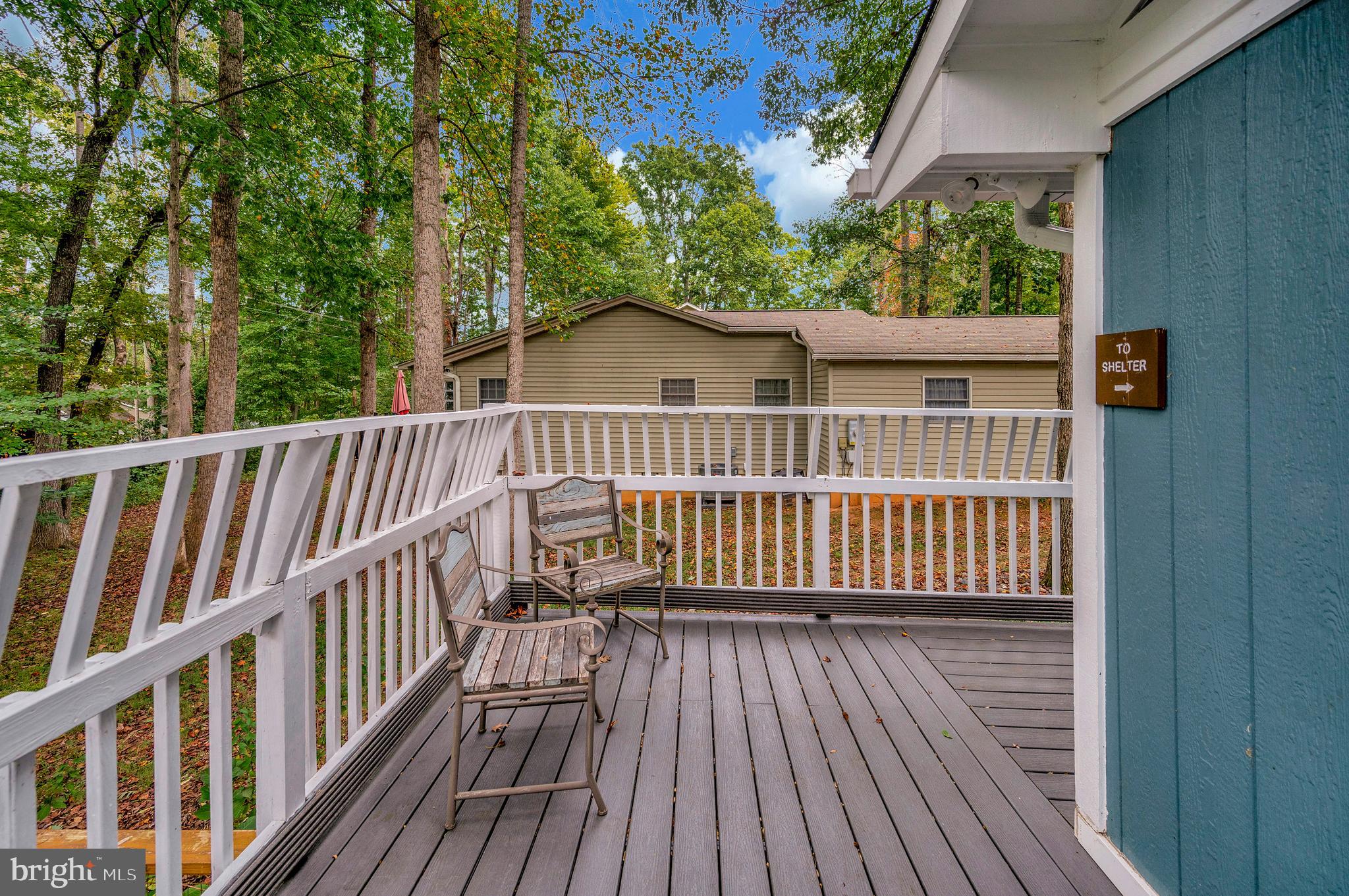 4239 Lakeview Parkway Locust Grove, VA 22508 - Photo 40 of 65 a view of a wooden roof deck