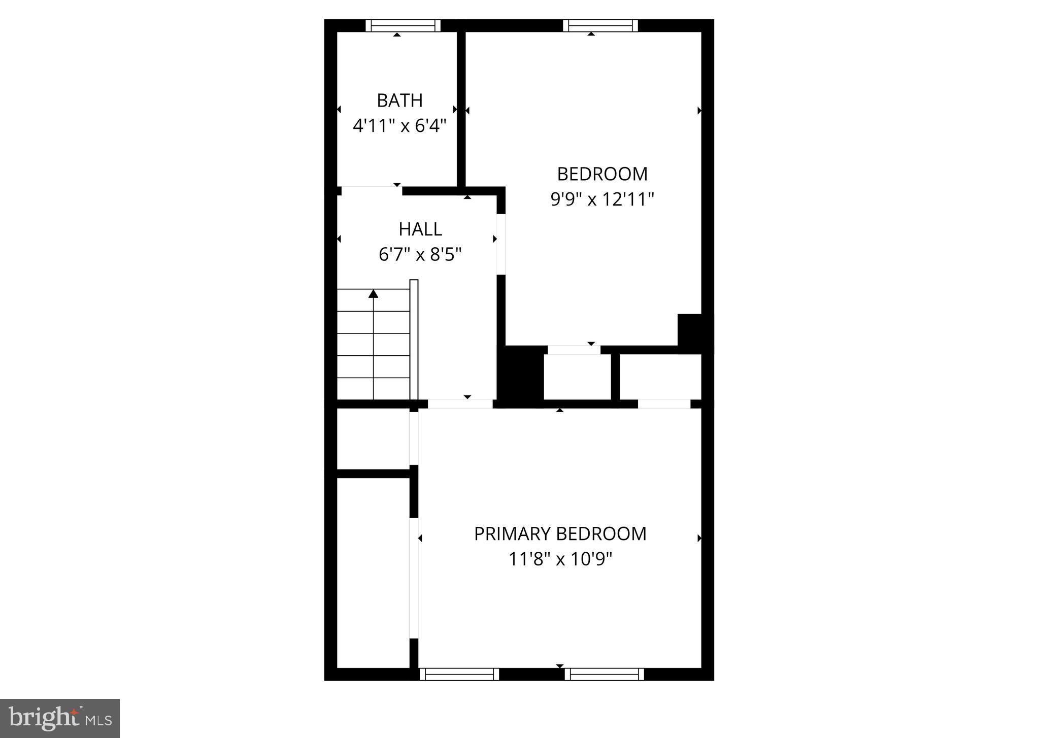 2734 Plainfield Road Baltimore, MD 21222 - Photo 33 of 34 Upper Level Floor Plan