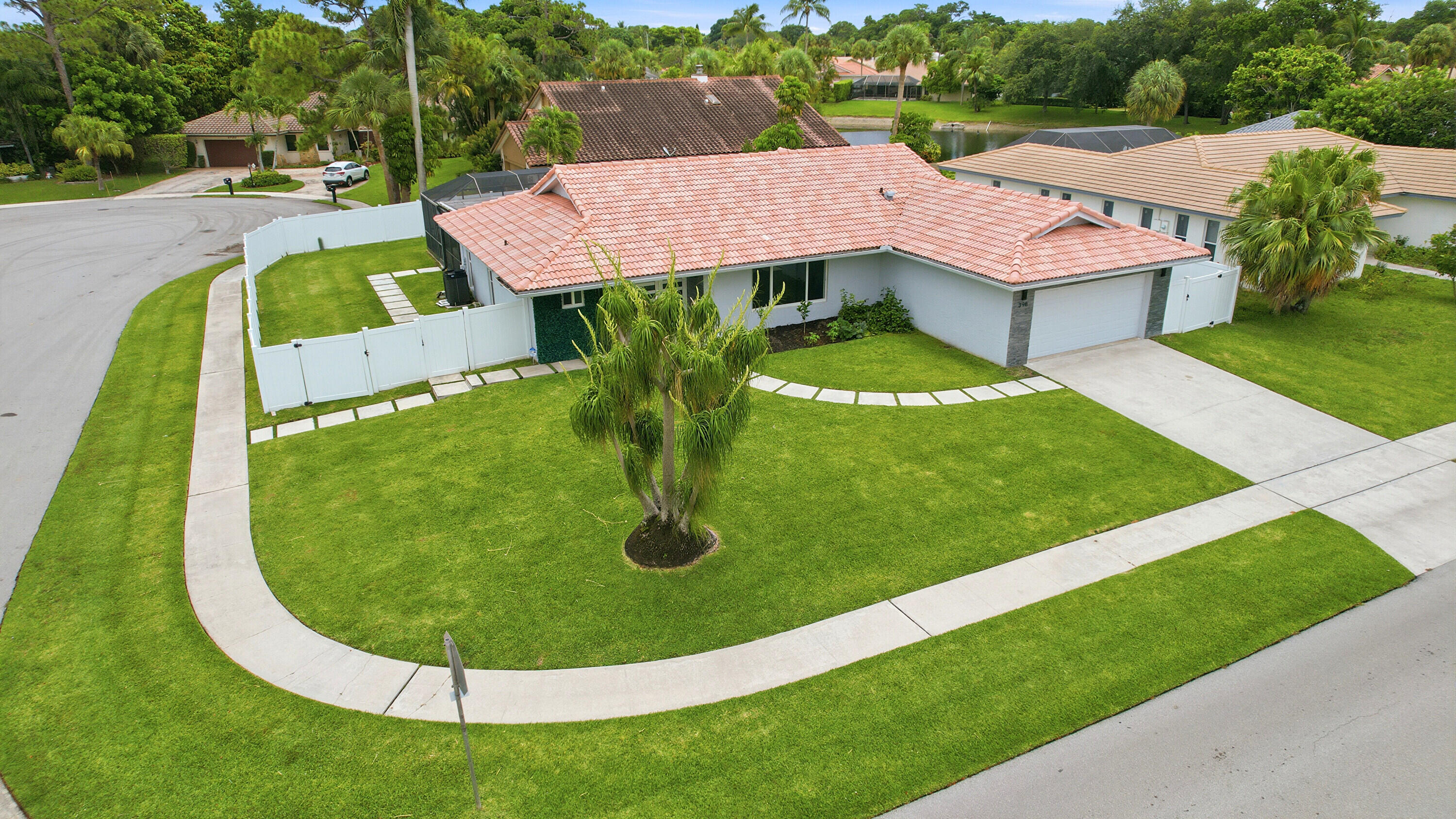 398 Northwest 22nd Avenue Boca Raton, FL 33486 - Photo 43 of 64 Aerial Front View