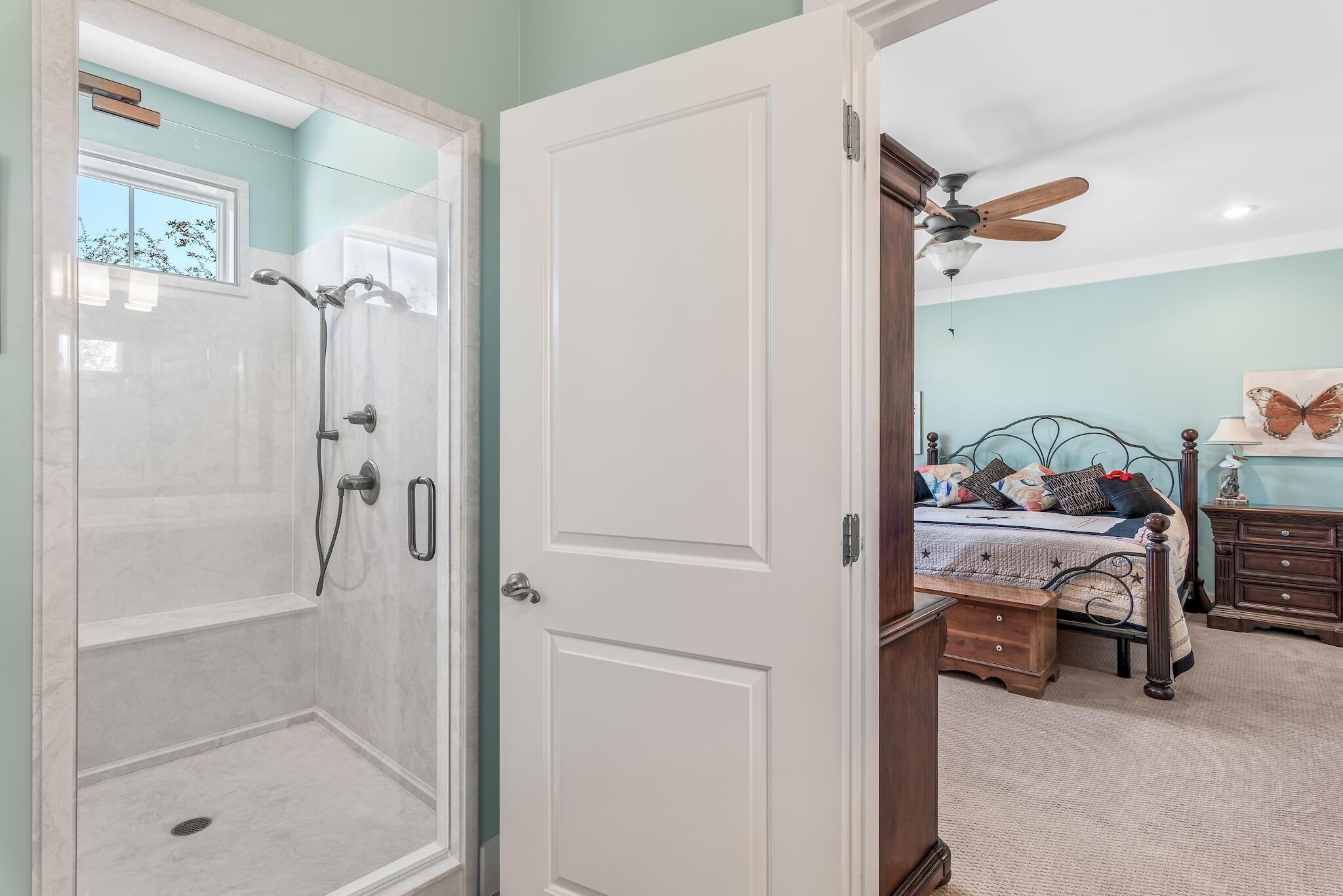 225 Turtle Cove Panama City Beach, FL 32413 - Photo 22 of 43 a view of a bedroom from the hallway