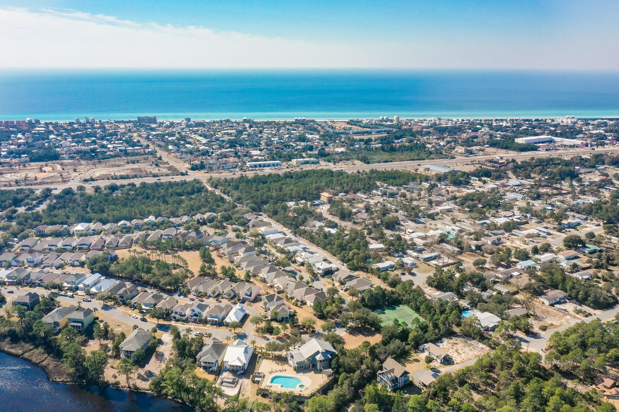 225 Turtle Cove Panama City Beach, FL 32413 - Photo 37 of 43 an aerial view of a city