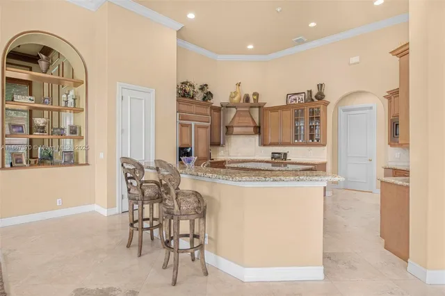 a workspace with furniture and window