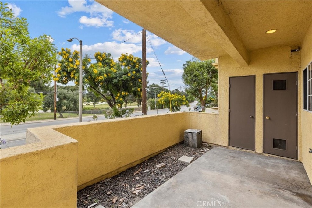 4512 Workman Mill Road, Unit G128 Whittier, CA 90601 - Photo 16 of 26 a view of a backyard