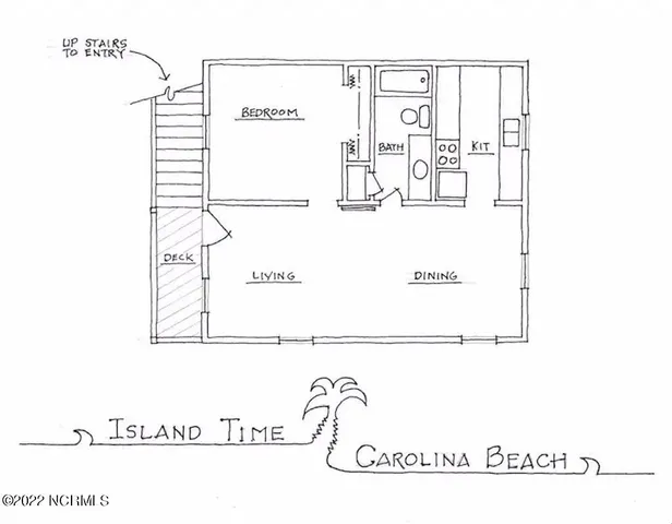 $1,600 | 1302 Canal Drive, Unit 2, Carolina Beach, NC 28428