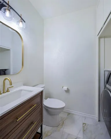 a view of a bathroom with shower