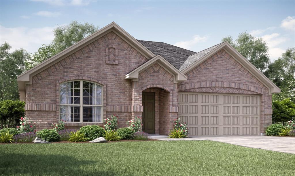 1811 Brave Drive Crandall, TX 75114 - Photo 1 of 1 a front view of a house with garden