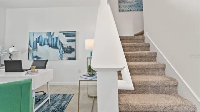 a view of entryway and hall