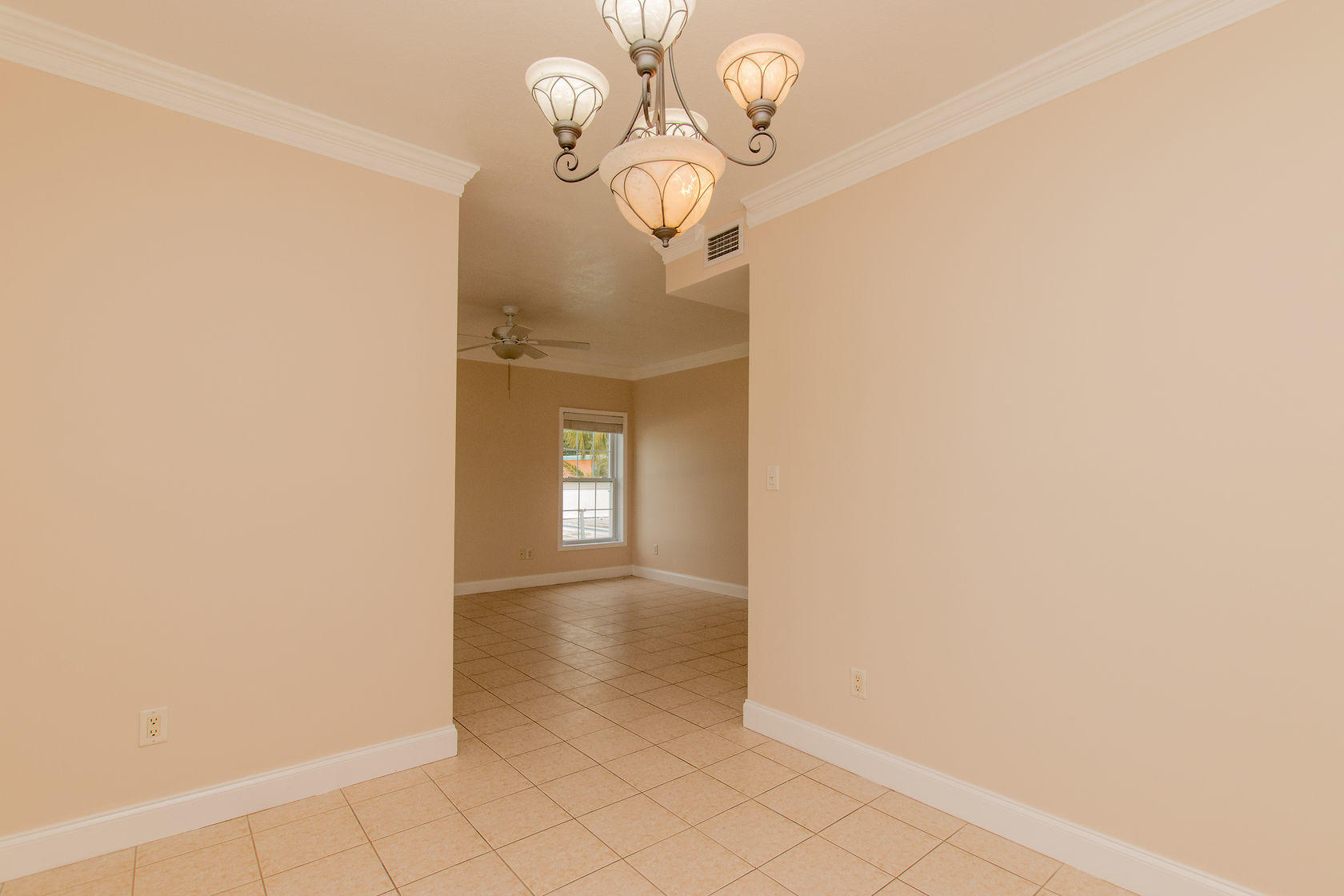 310 24th Marathon, FL 33050 - Photo 12 of 30 a view of a hallway with a chandelier fan
