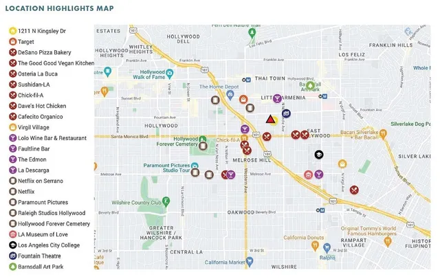 $4,299 | 1213 North Kingsley Drive, Unit 1213 1/2, Los Angeles, CA 90029