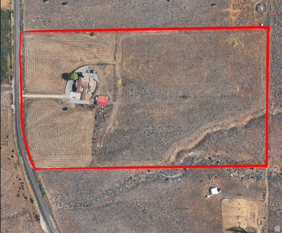 1061 Copper Street Stockton, UT 84071 - Photo 40 of 43 Aerial Survey. Depicting the property boundary and improvements