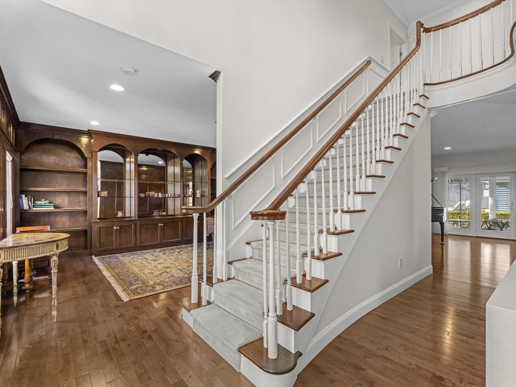4 Quick Farm Road Westborough, MA 01581 - Photo 4 of 42 a view of entryway and hall with wooden floor