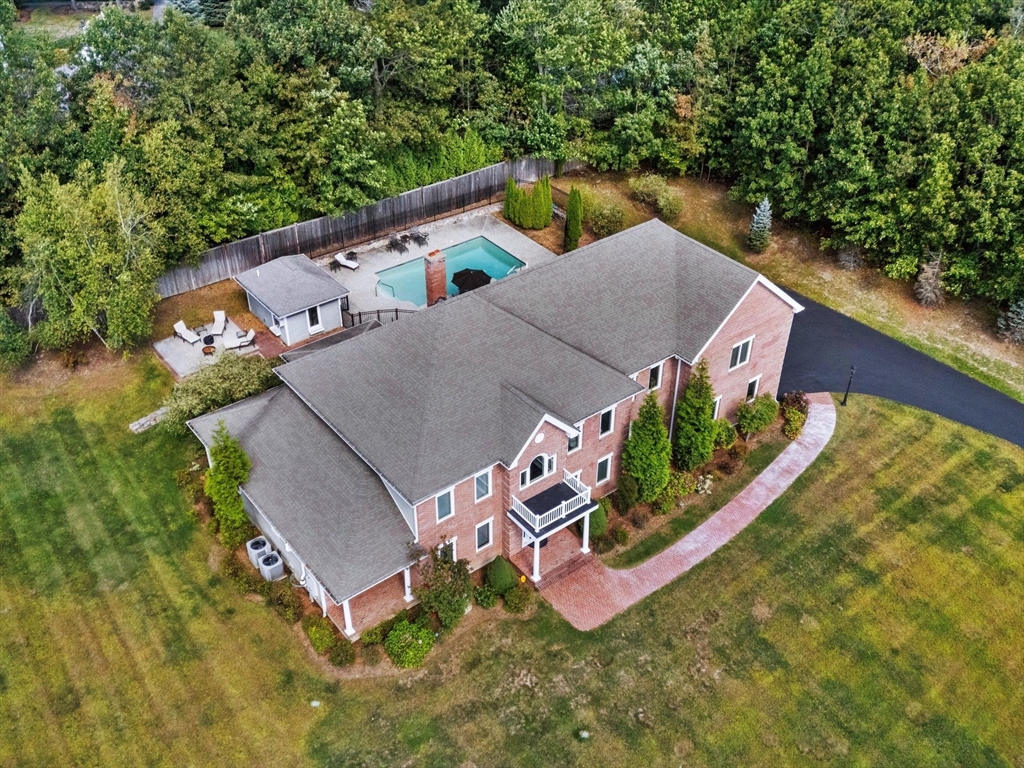 4 Quick Farm Road Westborough, MA 01581 - Photo 41 of 42 an aerial view of a house with outdoor space