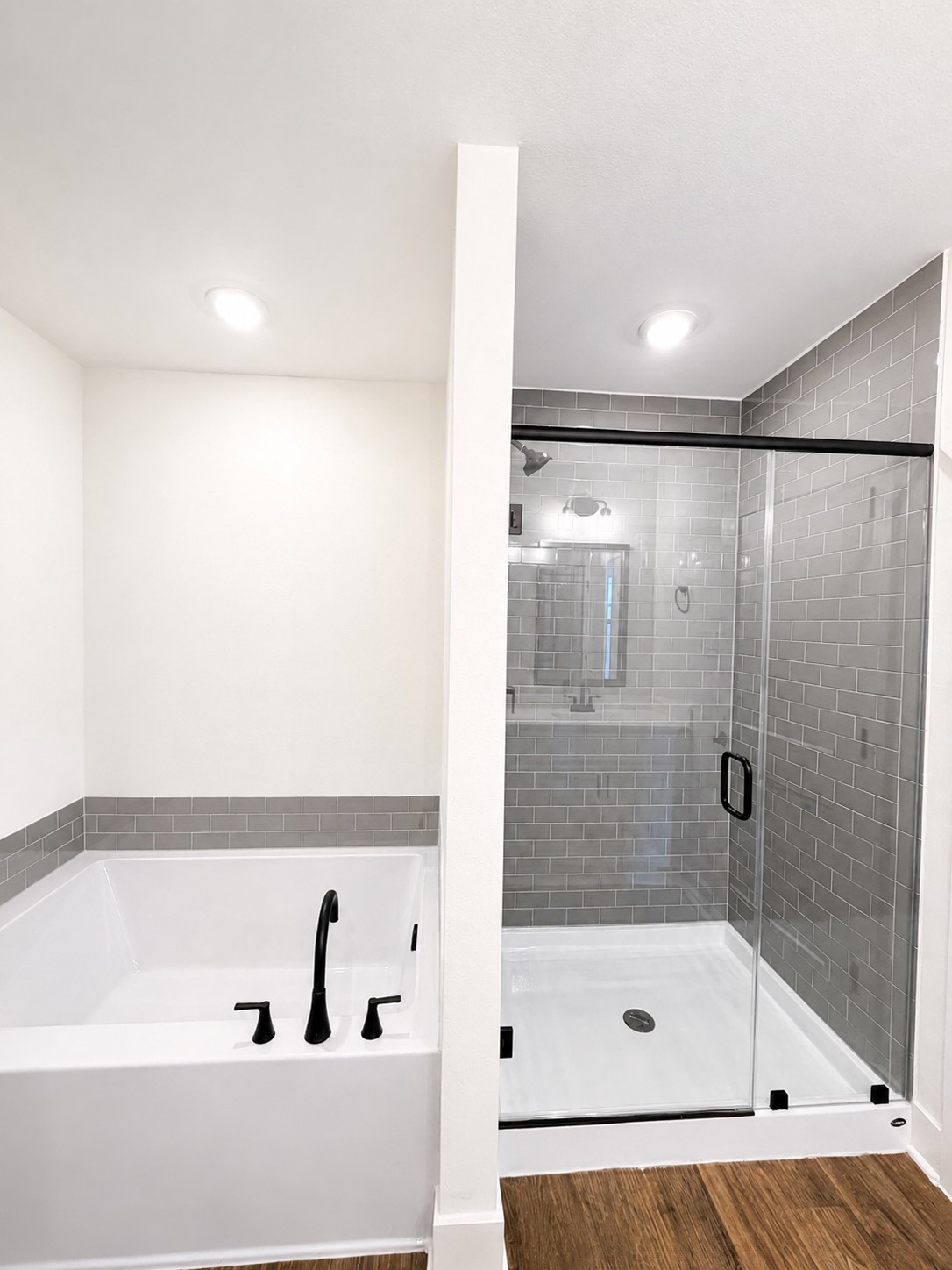 9476 Hard Rock Road Conroe, TX 77303 - Photo 15 of 17 Primary Soaker Tub & Shower