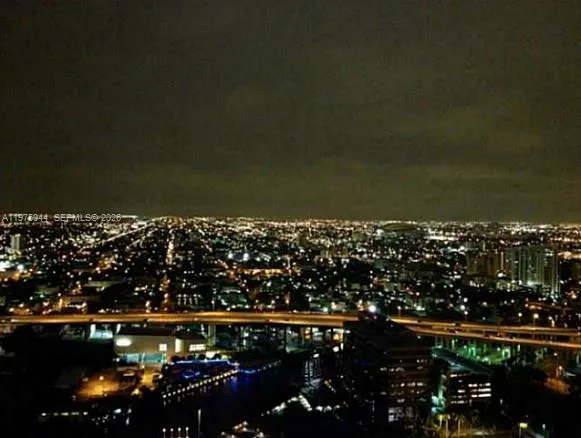 a view of city from balcony