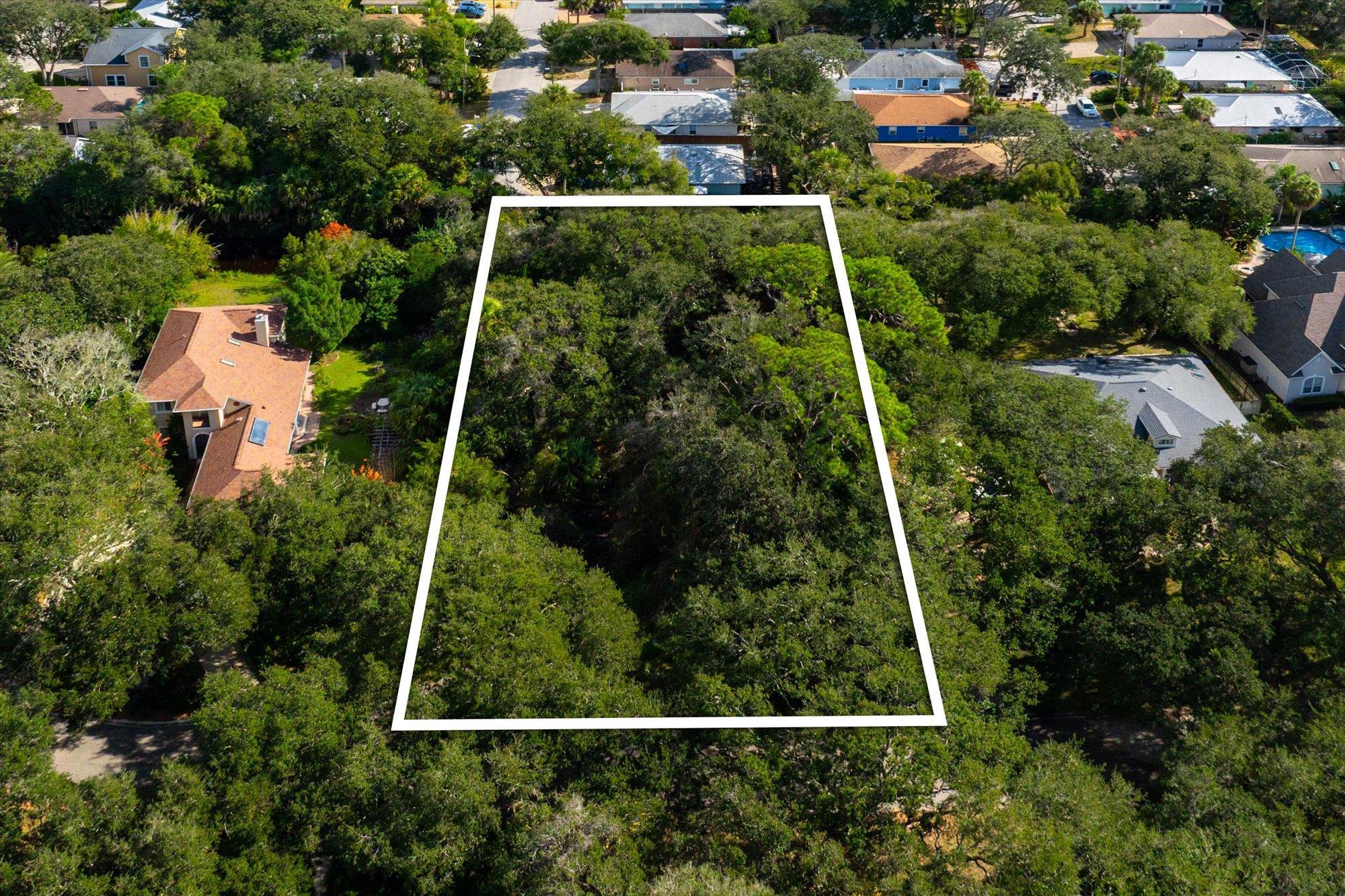44 Ocean Pines Drive St. Augustine, FL 32080 - Photo 7 of 17 an aerial view of residential house with outdoor space