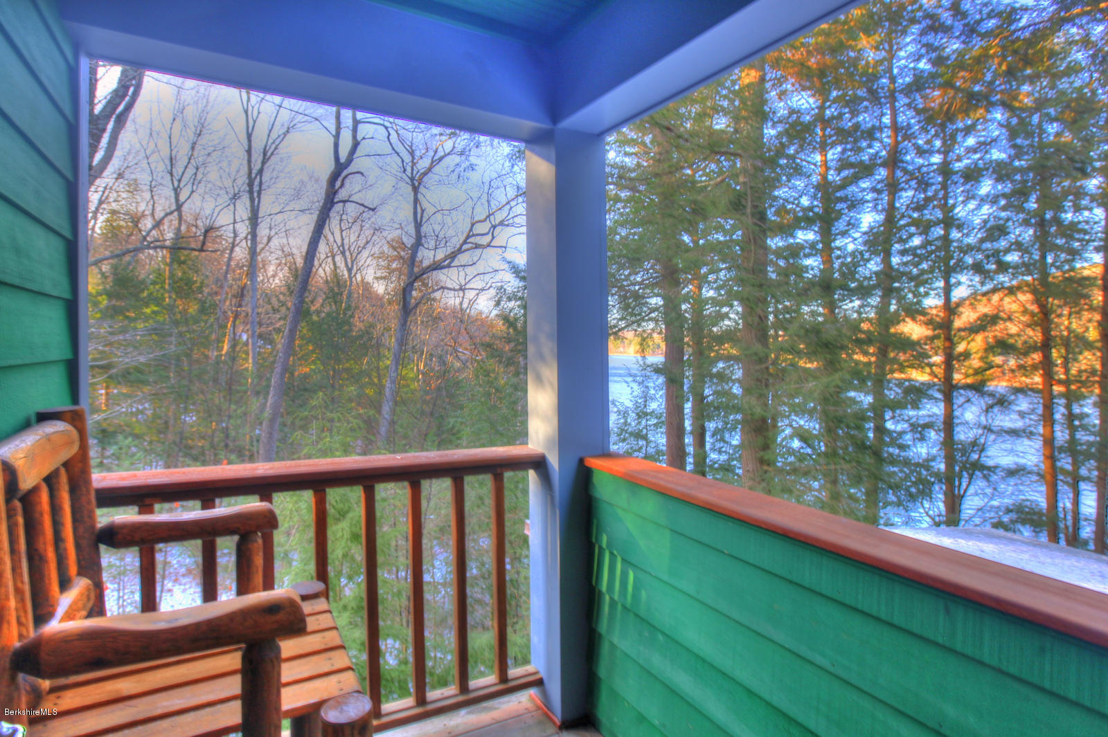 34 Bidwell Road Monterey, MA 01245 - Photo 20 of 37 a view of a porch with a yard