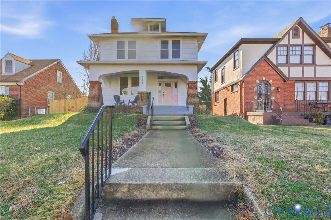 811 Edgehill Road Richmond, VA 23222 - Photo 39 of 40 Front of house from sidewalk