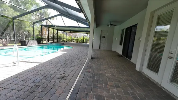 a view of a garage with furniture