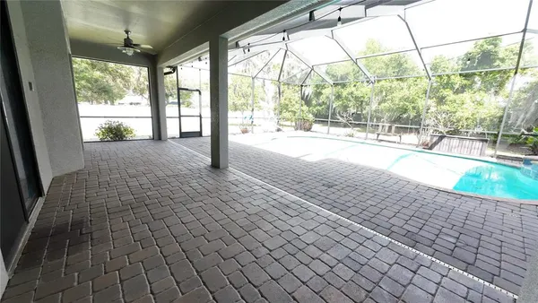 a view of room that has windows