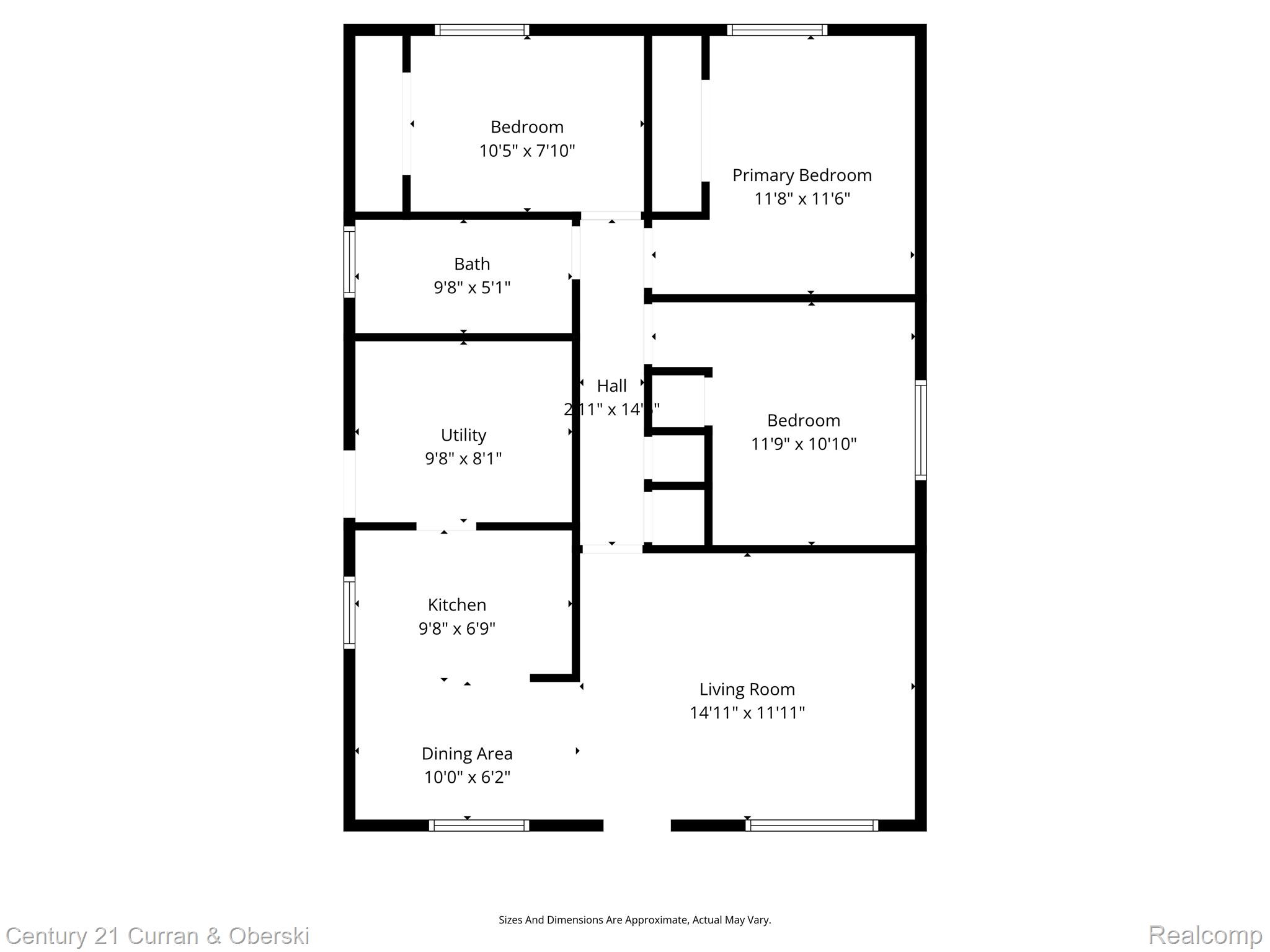 7120 Jackson Street Taylor, MI 48180 - Photo 24 of 24 View of home floor plan
