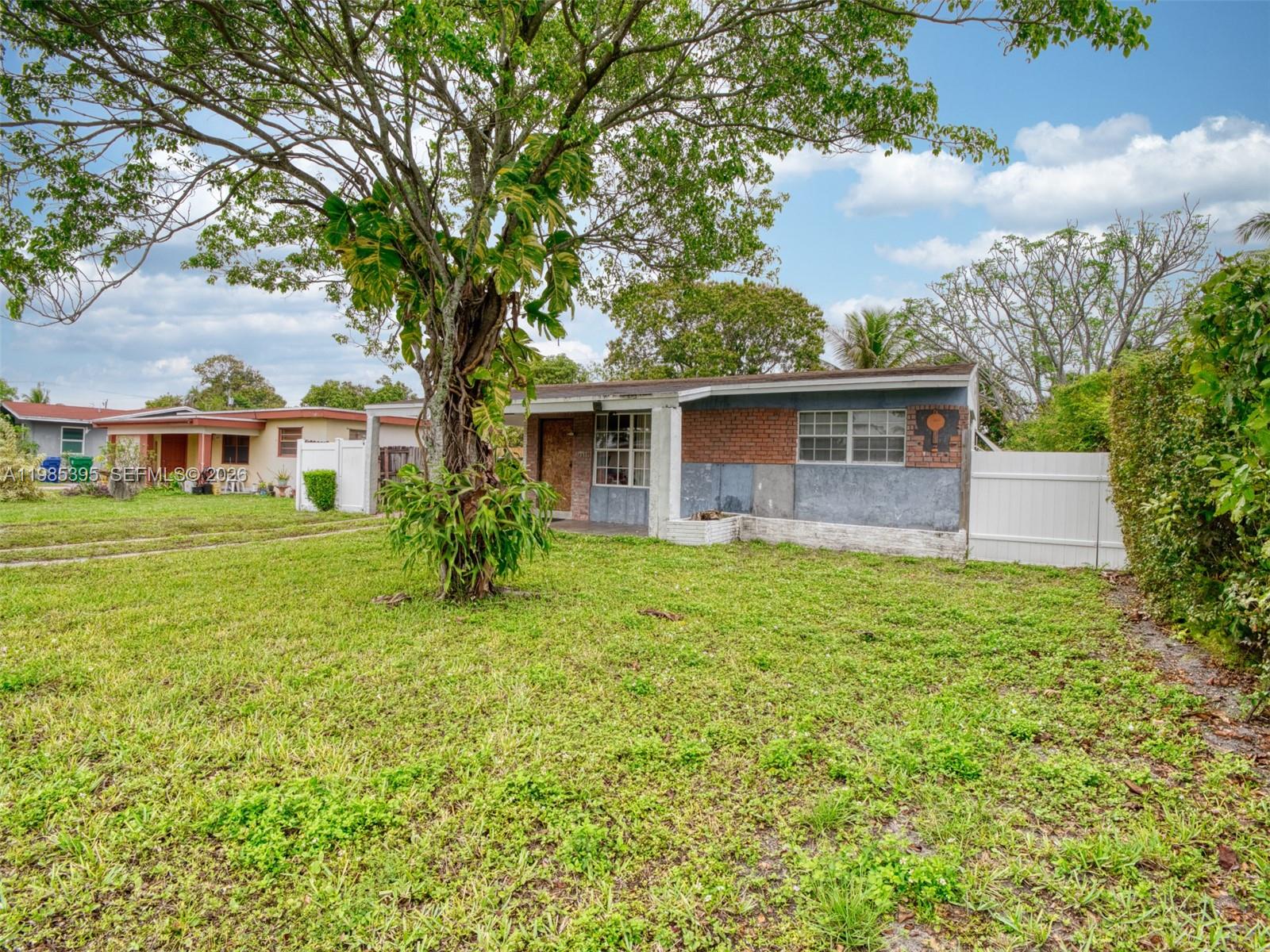 6111 Southwest 20th Court Miramar, FL 33023 - Photo 6 of 31 a front view of a house with garden