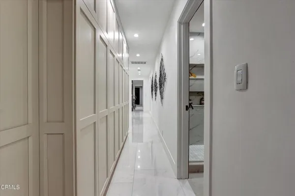 an aerial view of residential house with an outdoor space