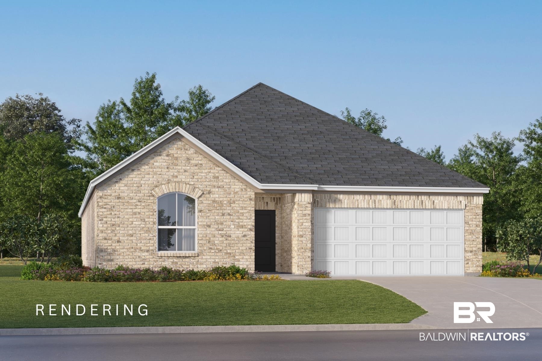 19242 Maple Crst Loop Foley, AL 36535 - Photo 1 of 36 Single story home with a garage, a front yard, driveway, and roof with shingles
