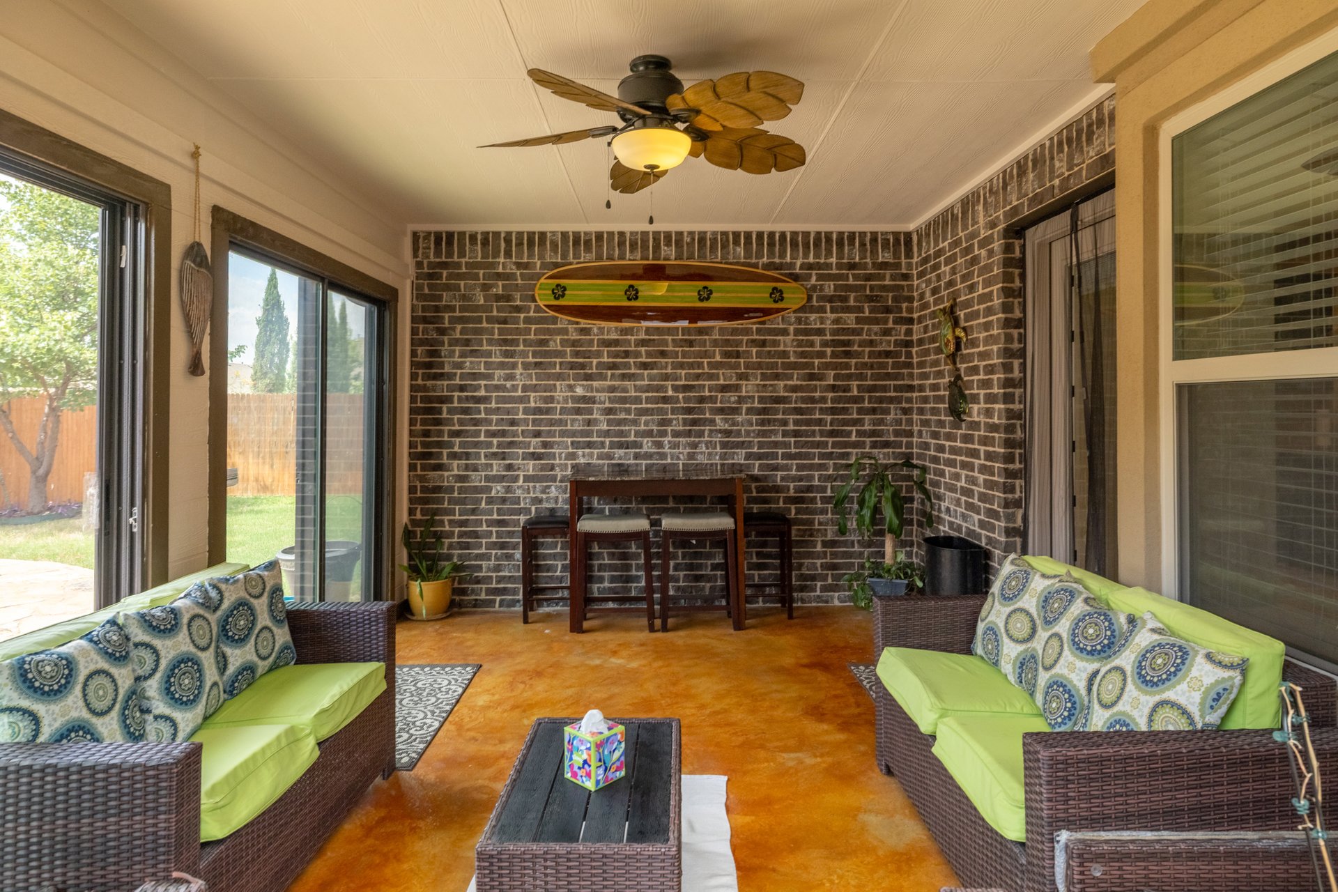 2524 Muzzie Lane Leander, TX 78641 - Photo 29 of 40 Screened and glassed in back patio/sunroom