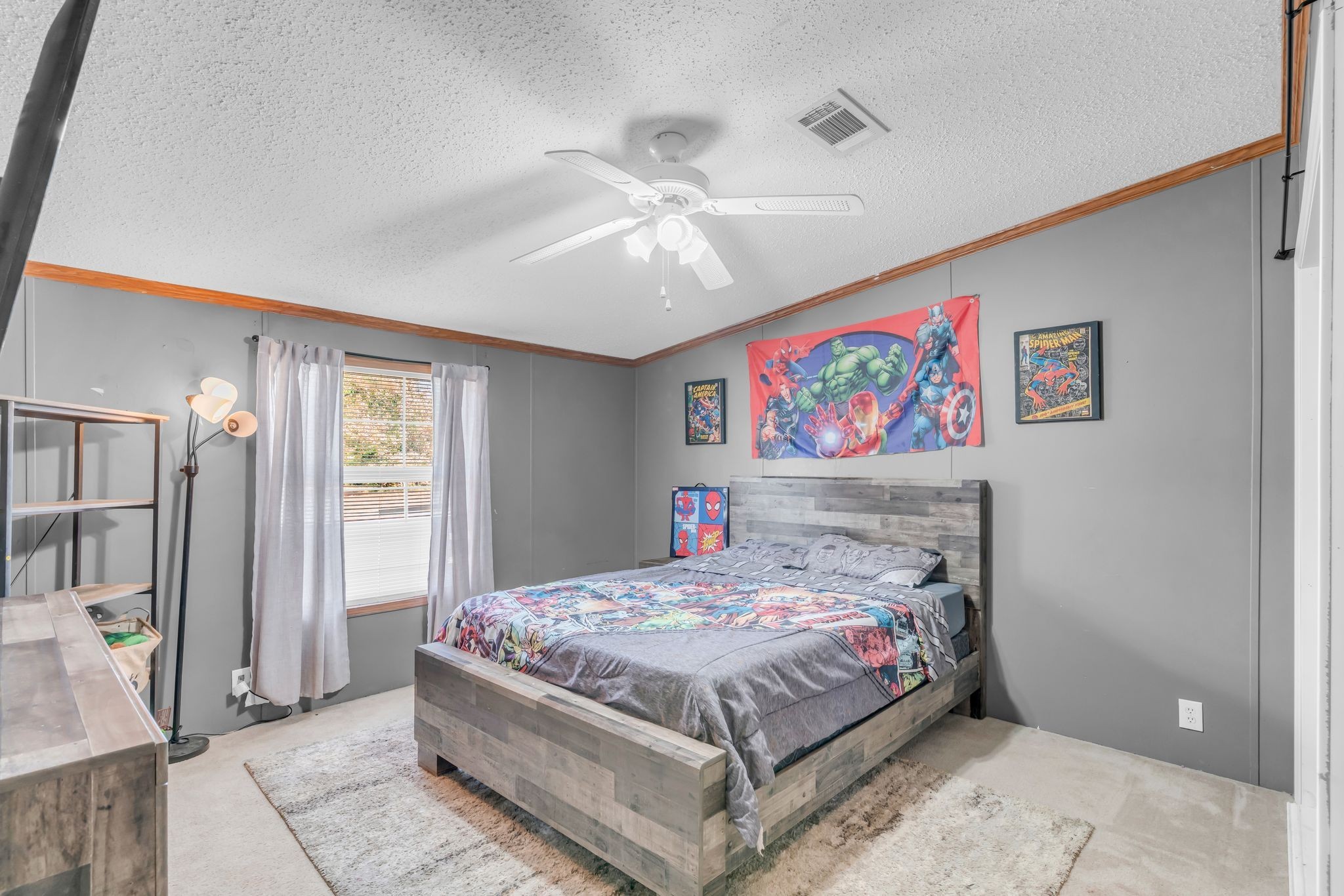 2309 West Mt Vernon Road Bethpage, TN 37022 - Photo 21 of 33 a bedroom with a bed and glass doors