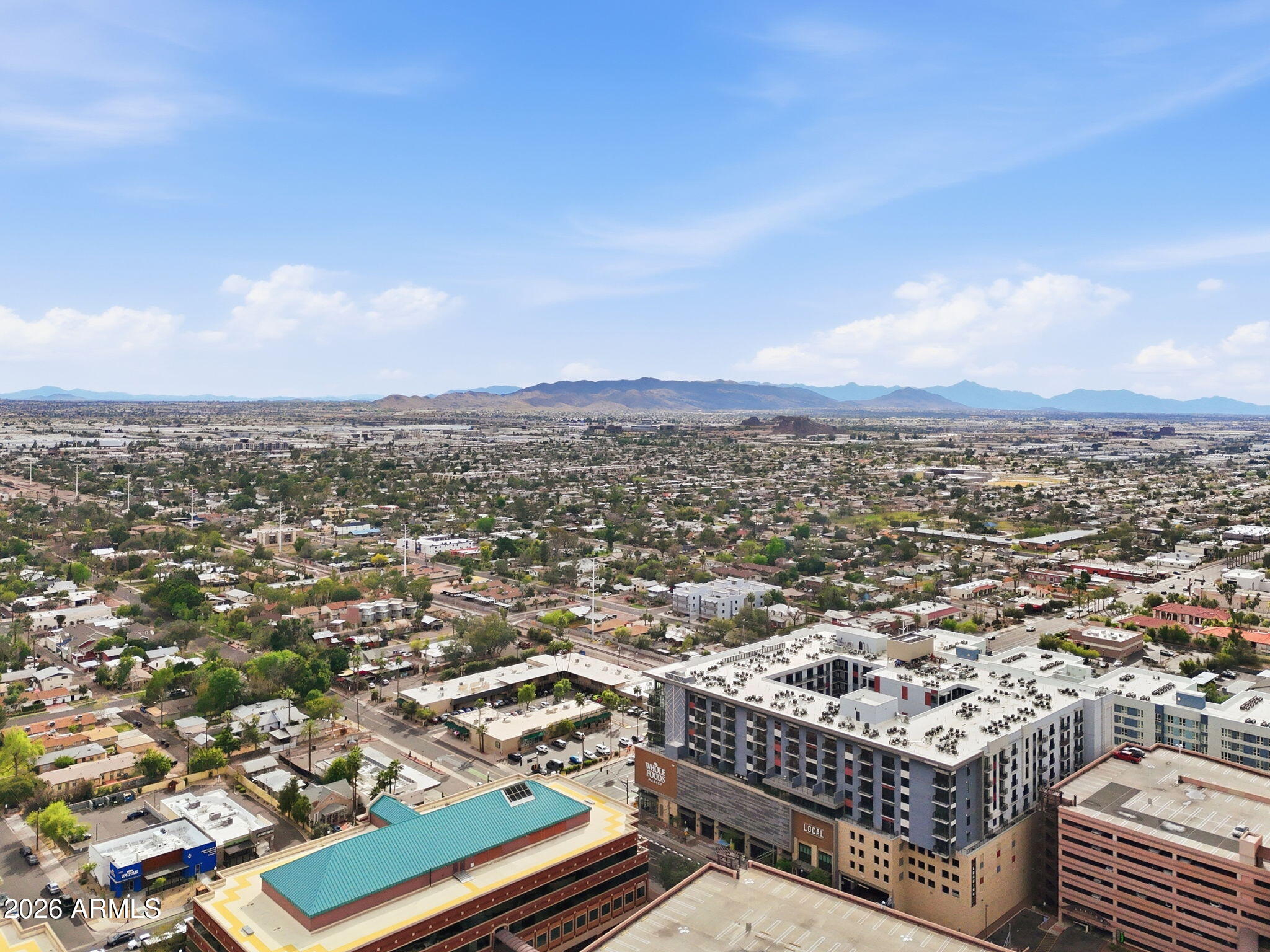 21 East 6th Street, Unit 608 Tempe, AZ 85281 - Photo 21 of 25 an aerial view of residential house with parking space