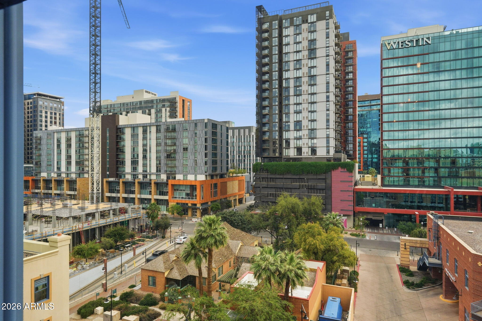 21 East 6th Street, Unit 608 Tempe, AZ 85281 - Photo 4 of 25 a view of a city with tall buildings