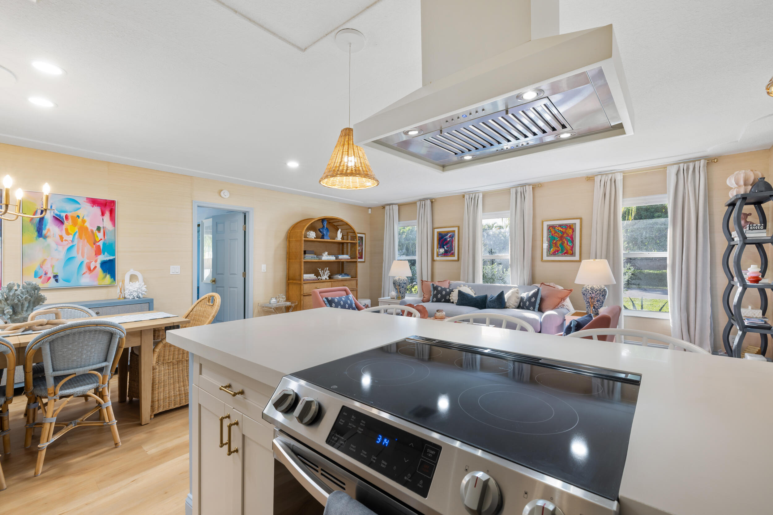 2512 Southwest 5th Street Boynton Beach, FL 33435 - Photo 8 of 37 a view of a dining room with furniture and chandelier