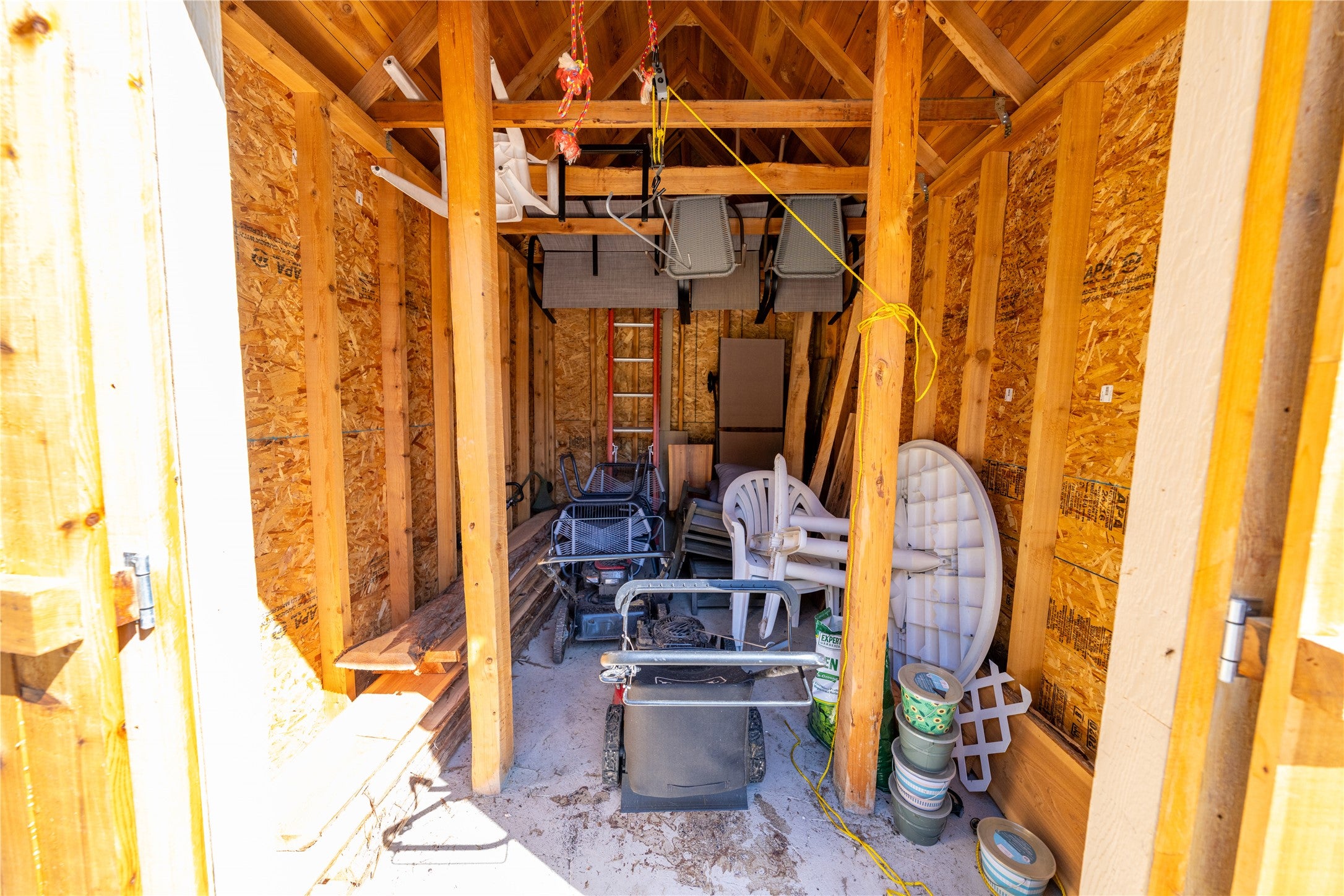 591 Waterfront Road Troy, MT 59935 - Photo 35 of 45 Cedar Shed with concrete floor