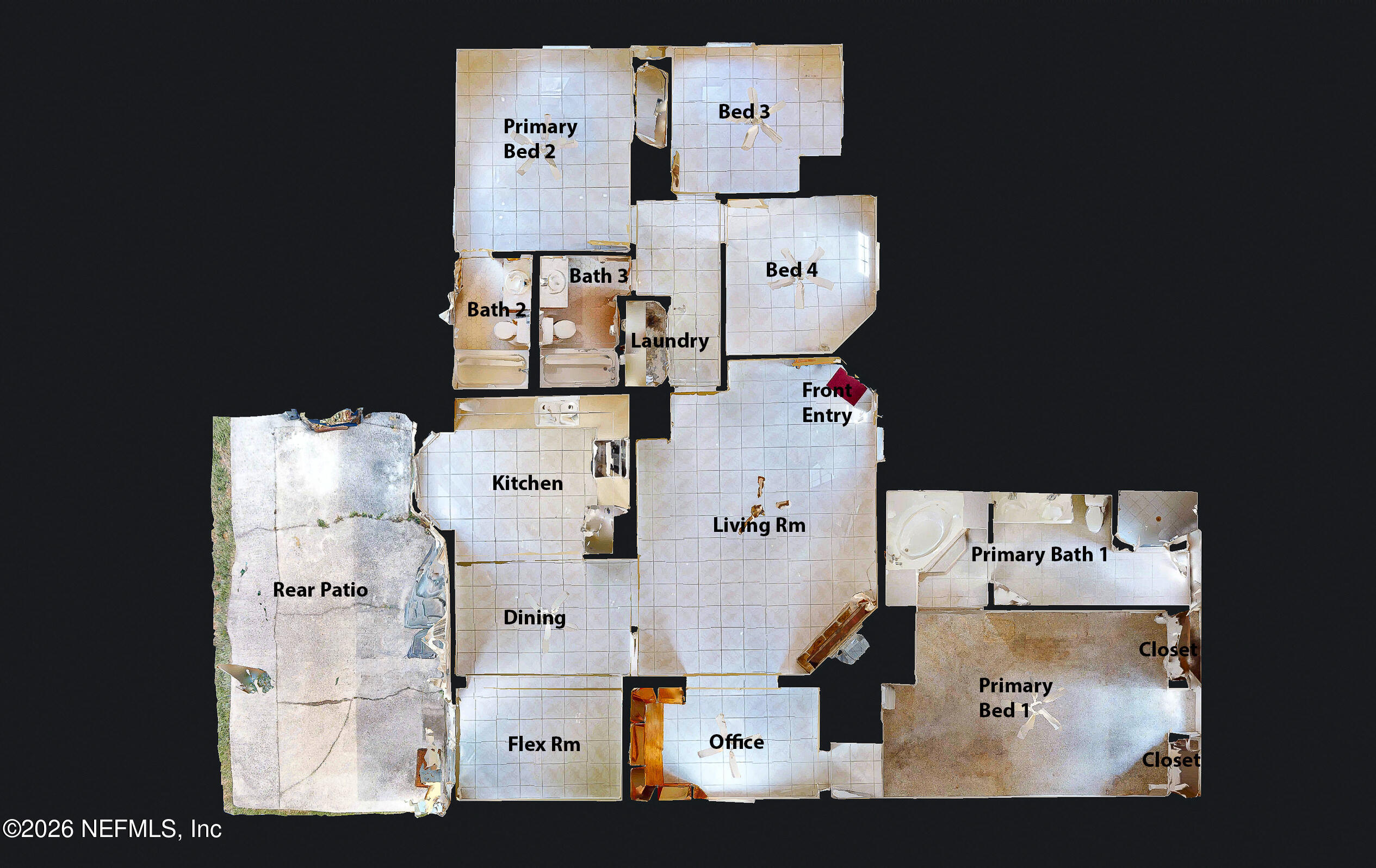 1722 Farm Way Middleburg, FL 32068 - Photo 37 of 37 a aerial view of residential house with outdoor space