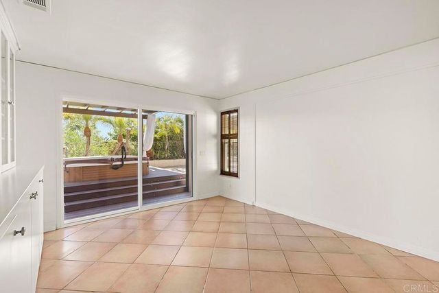 a view of balcony with stairs