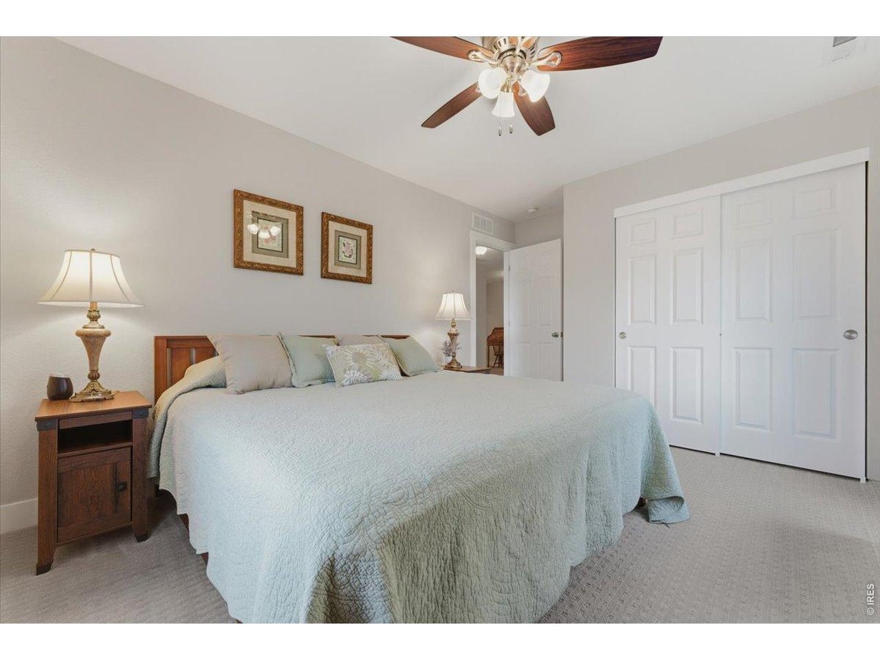 1148 Wagon Bend Road Berthoud, CO 80513 - Photo 22 of 50 2nd floor bedroom southeast corner (front of home) exit