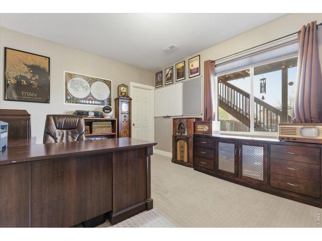 1148 Wagon Bend Road Berthoud, CO 80513 - Photo 37 of 50 Basement office (bedroom) northwest corner