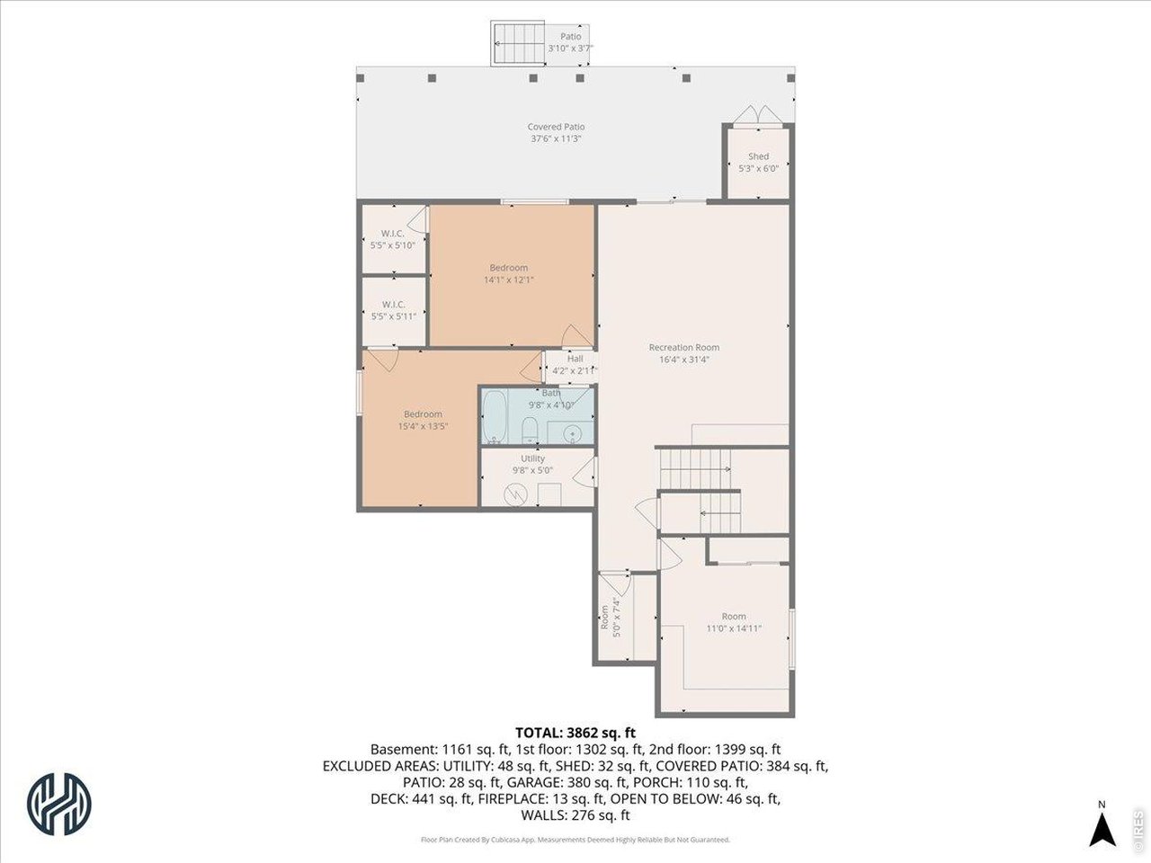 1148 Wagon Bend Road Berthoud, CO 80513 - Photo 48 of 50 Basement floor plan
